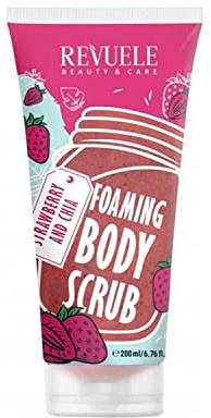 REVUELE FOAMING BODY SCRUB Erdbeere avd Chia