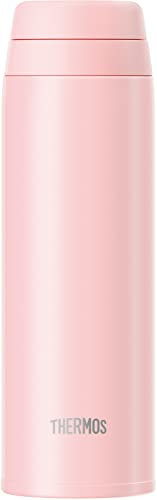 Thermos JOR-350 SPK Botella de agua, taza portátil aislada al vacío, 350 ml, rosa concha