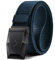 BULLIANT Taktischer Gürtel, Gürtel Herren Arbeitsgürtel Militär Wandern 3,8cm,Schnellverschluss Metallschnalle(Navy Blau,135cm/42-46 taille verstellbar)
