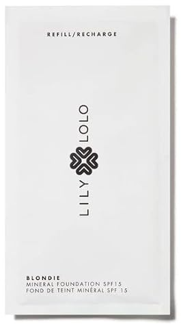 LILY LOLO - Nachfüllpack für Foundation, Mineralpuder, Porzellan, 10 g