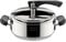 Lagostina - Olla a presión La Classica Lagofusion, olla a presión Ø 22 cm, capacidad 3,5 L, con cesta, libro de recetas y ecodosis, asas de baquelita, válvula de peso y fondo Lagofusion