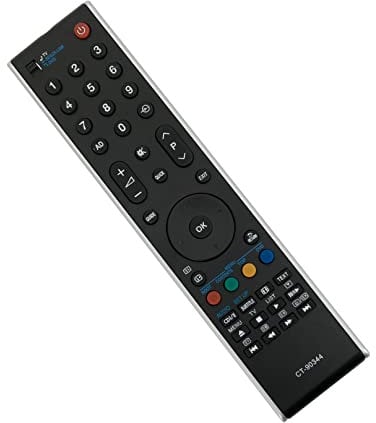 CT-90344 Replacement Remote Control -VINABTY-fit for Toshiba TV CT90344 remote control 40RV733G 75018021 32MV732 46XV733F 46MV732 55WL753B 32RV733 32RV733G 37XV733 40RV733