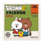 Grupo Erik Kalender 2024 Wandkalender 2024 - Line Friends Kalender 2024 Familienplaner 30 x 30 cm Jahreskalender 12 Monate