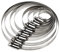 5pcs 8mm-700mm Pipe Clamps Heavy Duty Stainless Steel Hose Clips Car Fuel Hose Pipe Clamps Worm Drive Durable Anti-Oxidation,600,700mm