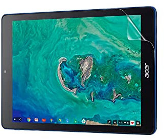 Celicious Vivid Invisible Glossy HD Screen Protector Film Compatible with Acer Chromebook Tab 10 [Pack of 2]