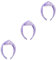 DOITOOL 3st Stirnband Damen Stirnbänder Turbinen Für Damen Tragbares Haarband Haargummis Für Damenhaar Kopfbedeckung Mit Breitem Knoten Vintage Haarband Binden Haarnadel Gaze Frau Violett