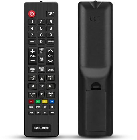ZUOQIANG Mando Universal para Samsung Smart TV, Compatible con 3D 4K LCD LED UHD HDTV (Sin Pilas)