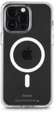 Hama Handyhülle „Extreme Protect“ für iPhone 14 Pro Max und MagSafe (D3O Bumper, stoßfest, sturzsicher, bruchsicher, durchsichtige iPhone Hülle ohne Vergilben, magnetisches Case für induktives Laden)