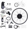 NIGORIY Kit Conversione Bici Elettrica, 24 Pollici 36V 500W Motore a Ingranaggi Brushless Ruota Posteriore Kit Motore Elettrico per Bici 5 Marce 35km/h Velocità Motore per Bici Dual Mode Controller