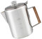 Percolateur à café 9 tasses avec échelle en acier inoxydable avec couvercle transparent pour le camping et la maison, cafetières portables