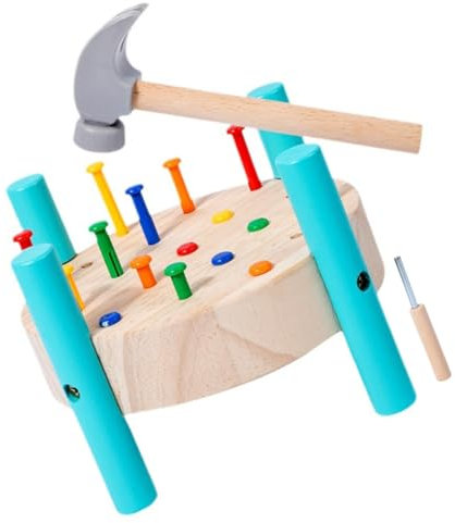 ifundom Hand-Auge-koordination Hammerspielzeug Jungen Und Mädchen Lernen Hämmerspielzeug Montessori Spielzeug Für Jungen Und Mädchen