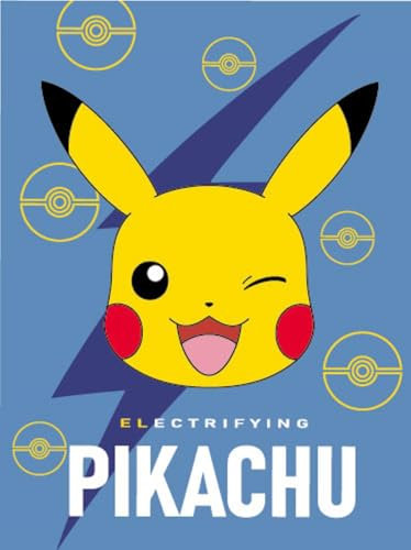Carbotex Pokemon Coral Fleecedecke Kuscheldecke Wohndecke 150x200cm