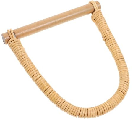 DIYEAH 1stück D-förmiger Holzgriff Für Handtaschen Robuster Ersatzgriff Für -Taschen Elegant Und Kreativ Für Handtaschen Geldbörsen Und Clutches