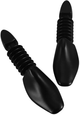 SOIMISS 1 Par Soporte de zapatos de cuero hormas para zapatos camilla de eje de bota zapatos camilla hombres formadores de zapatos de tenis camilla ensanchador de zapatos el plastico Black
