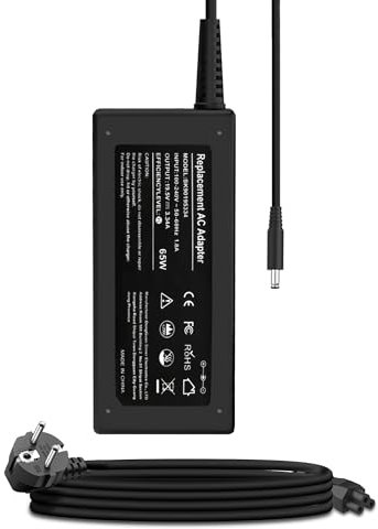 Chargeur 65W pour Ordinateur Portable Dell (4.5mm*3.0mm) Inspiron 11 13 14 15 17 3000 5000 7000 Series 3147 7347 7353 3551 Vostro 15 5000 14 5000 13 5000 Series,Alimentation PC Portable