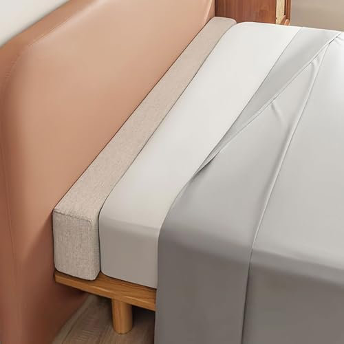 Riempitrice Per Letto Singolo/Matrimoniale Riempitrice Rettangolare Tra Testiera E Materass, Estensione Del Materasso per Letto Intero Cuscino Di Supporto Con Fodera Rimovibile(160x10x20cm/63x4x8in,#1
