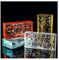 Brique de verre de processus, Cloisons de séparation phoniques et thermiques multicolores 200 x 100 x 50 mm(Orange)