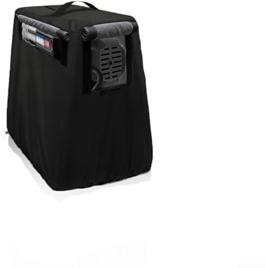 Wasserpumpenabdeckung für den Außenbereich, für Strahl- und Brunnenpumpen, 600D Oxford-Tuch, wetterfester Schutz, 30 x 50 x 75 cm, für Schwarz