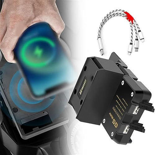 Support De Navigation pour BMW R1200RT R1250RT R 1200 1250 RT 2014-2019 2020 Moto USB Téléphone Portable GPS Prise en Charge La sans Fil