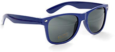 Komonee Dark Blue Drifter Sunglasses Classic Style Retro Sun Shades Eye Glasses UV400 Protection Unisex For Men Women Golf Cycling Sports Fishing Travel