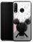 Silikon Hülle kompatibel mit Huawei P30 Lite Case schwarz Handyhülle Disney Marmor Mickey Mouse