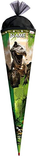 Roth Edition personalisiert mit Name - Schultüte 85cm Tyrannosaurus