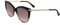 Jimmy Choo AXELLE/G/S 0MY BROWN SHADED BEIGE 56/16/145 Damen Sonnenbrillen