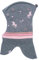 maximo Mini Girl-Schlupfmütze Jacq. Einhorn, Windstopper Made in Germany 49 mittelgraumeliert/Dogwood