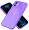 NALIA Chiaro Cover Neon compatibile con iPhone 12 Mini Custodia, Trasparente Colorato Silicone Copertura Traslucido Bumper Resistente, Protettiva Antiurto Skin Sottile Case Morbido, Colore:Viola