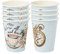 Talking Tables 8 x Alice in Wonderland Paper Cups | Disposable Tableware, Home Recyclable | Supplies for Mad Hatter Party, Birthday, Afternoon Tea, Mother's Day, Baby Shower,