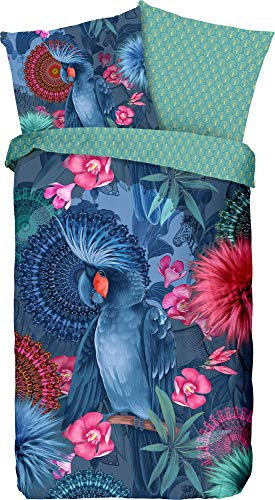 Hip Satin Bettwäsche Ofelia Multi 1 Bettbezug 155 x 220 cm + 1 Kissenbezug 80 x 80 cm