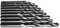 WindowParts WP Original Hardplate TCT Tipped Drill Bits - Tungsten Carbide Tip (Packs of 5) (8mm)