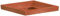 Decorspace Sottovaso per Vaso Quadrato in Resina per Piante e Fiori Made in Italy da Esterno (50 x 50 cm, Terracotta)
