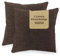 SONIT - Kissenbezug 50x50 cm - Sofa Kissen, Deko Kissenbezüge für Wohnzimmer und Schlafzimmer - 2er-Set - Made in Italy - Braun