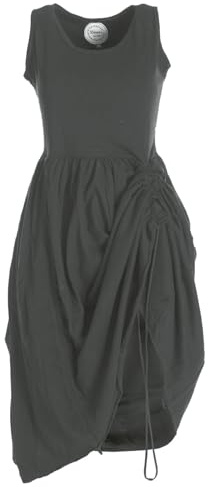 Vishes - Alternative Bekleidung - verstellbares Damen Kleid lang kurzes Sommerkleid Damen Kleider