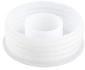 Qrity 1 PCS Silicone Hose Stopper, Sewer Drain Pipe Sealing Plug, Deodorant Sealing Plug for Kitchen Drain Pipe, Pipe Sealing Plugs, 75mm