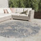 Interiyou Outdoor Teppich Wetterfest Florenz - 320x320 cm Rund Multicolor - Wasserfest für Balkon, Terrasse, Garten - Outdoorteppich passend auch für Wohnzimmer, Schlafzimmer und Küche - Aussenteppich