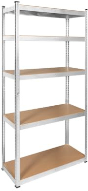 Rebel Regal Metall Magazin 180x90x40 Silber RB-1250