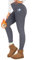 TNNZEET Thermo Leggings Damen mit Taschen Gefüttert Thermoleggings High Waist Thermohose Fleece Warm Blickdicht Leggins im Winter (Dunkelgrau,S)