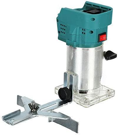 Recortadora eléctrica de 850W for carpintería, grabado, ranurado, recorte manual, máquina de tallado, cortador de madera, fresado de enrutador for batería Herramientas eléctricas manuales