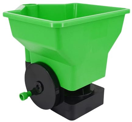 Épandeur manuel réglable | Épandeur d'engrais portable | Épandeur de pelouse portable | Distribution efficace et précise d'engrais pour gazon et pelouse pour jardin
