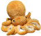 Simulation Octopus Plüschtier, Kreatives Octopus-Stofftier, Einzigartige Octopus-Puppe, für, Schwarz 30 Cm, mit Imitiertem Octopus, für (BROWN)