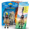 PLAYMOBIL 70649 Schlüsselanhänger Feuerwehrmann 9336 Feuerwehrmann: Action für unterwegs und heldenhafte Abenteuer zuhause!