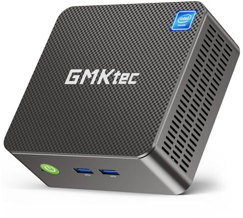 GMKtec G3 Plus Mini PC, Intel Twin Lake N150(upgraded N100) 16GB RAM 1TBB M.2 2280 NVME PCIE3.0 SSD, Mini Desktop Computer Support Win-11 Pro/Dual HDMI/WiFi6/BT5.2