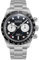 Sugess BB Chrono S457.K mechanische Herrenuhr, gewölbtes Saphirglas, 100 m, Silber, Armband, silber, Armband