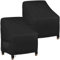 Housse de Chaise de Jardin 2 pièces, Housse pour Fauteuil 35.04 W x 38.19 D x 29.13 H, Housse de Protection pour chaises Extérieur, Tissu Oxford 600D Imperméable, bâche pour chaises de Balcon
