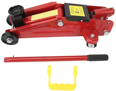 VOBOR Hydraulischer Wagenheber, 2 Tonnen, 4409,25 Pfund, 135 Bis 320 Mm, Leichter Tragbarer Wagenheber für SUVs, Kleine Fahrzeuge