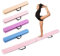 COSTWAY 210 cm Schwebebalken, Gymnastikbalken klappbar, Turnbalken rutschfest, Balance Beam bis 73 kg, tragbarer Balken mit Tragegriffen, Gymnastik Balance Balken für Zuhause Turnen (Light Pink)