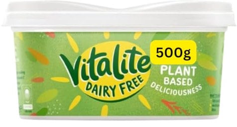 Dairy Free Vitalites Vegan Plant Base Spread 500G Butter Alternative (1x500g)