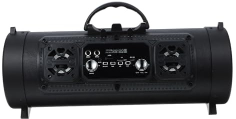 SHINEOFI Enceinte Portable Haut Parleur sans Fil avec Basses Renforcées Radio FM Intégrée Connectivité pour Fêtes et Activités de Plein Air